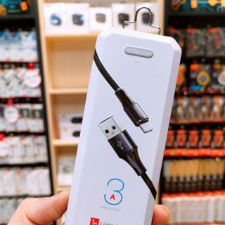 Cáp sạc Joyroom N1 iphone - 3A, dài 1m, dây dù - xịn