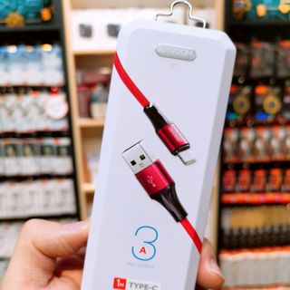 Cáp sạc Joyroom N1 iphone - 3A, dài 1m, dây dù - xịn