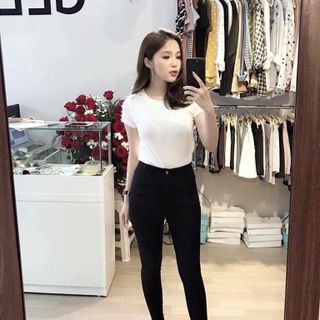 Quần tregging chất umi - ảnh tự chụp, bao chất
