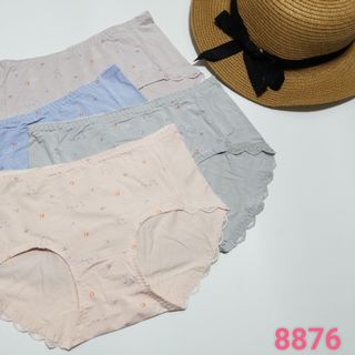 HỘP 4 QUẦN COTTON NHẬT MOBRA BI ĐỎ 8876