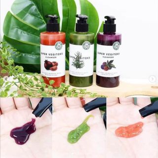 Rửa mặt rau củ