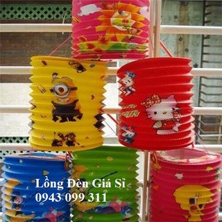 LỒNG ĐÈN GIẤY HÌNH TRỤ