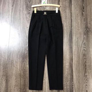 Quần baggy đai chữ H công sở - Ảnh tự chụp, bao chất