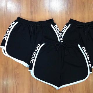 Quần short chữ chất cotton - ảnh tự chụp giá sỉ