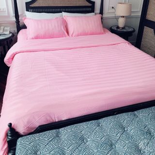 Bộ Chăn Ga Gối Kẻ Khách Sạn, Homestay