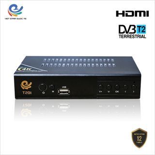 Đầu Thu Kỹ Thuật Số - Đầu Thu DVB T201 - Đầu Thu Truyền Hình Mặt Đất - BH 12 Tháng giá sỉ