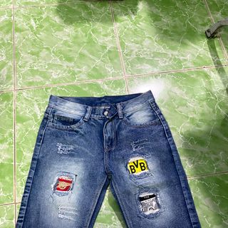 Quần Short jean nam thời trang