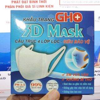 KHẨU TRANG 3D MASK-HỘP 10 CÁI. giá sỉ