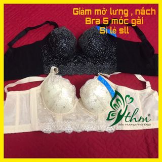 Bra bản to che mỡ lưng 5 móc cài