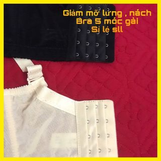 Bra bản to che mỡ lưng 5 móc cài