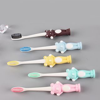 Túi 4 Bàn chải đánh răng trẻ em hình thú