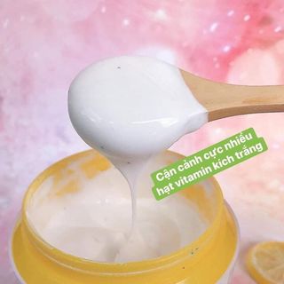 Kem Body Chanh Lemon Vitamin Kích Trắng