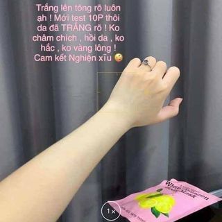 Ủ trắng chanh- siêu trắng nhanh