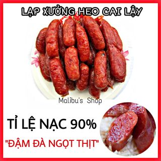 Lạp xưởng heo Cai Lậy loại ráo tỉ lệ nạc 90%