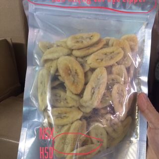 CHUỐI CHÍN sấy giòn 250gr/ túi. Loại A