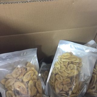 CHUỐI CHÍN sấy giòn 250gr/ túi. Loại A