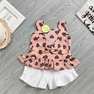 BỘ BÉ GÁI TIM NƠ RI 8 2/9