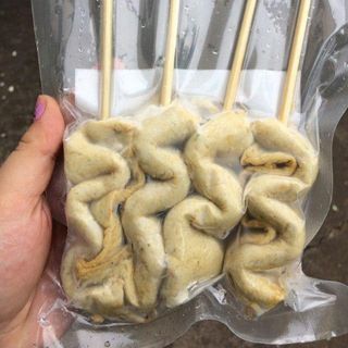 Chả cá lát Hàn Quốc xiên sẵn gói 250G