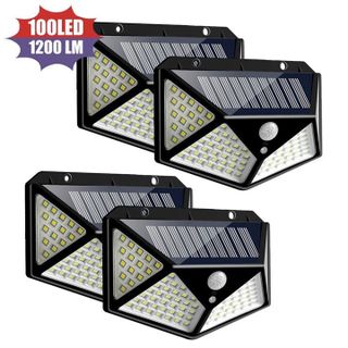 Đèn năng lượng mặt trời cảm ứng 100 led giá sỉ