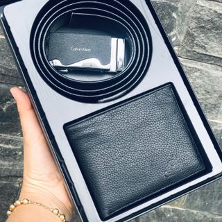 Set nịt ví da nam