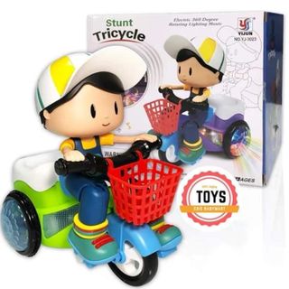 Xe đạp xoay 360 độ