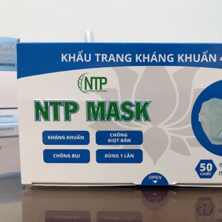 Khẩu trang y tế 4 lớp kháng khuẩn, chống bắn nước bọt
