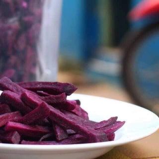 Khoai lang tím sấy Giòn 500Gr/túi