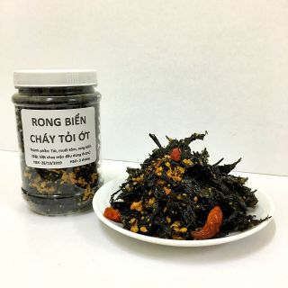 Rong biển cháy tỏi ớt hũ 70Gam