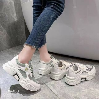 Bata thêu hoa cúc xinh xĩu 2 màu xám xanh năng động, cá tính giá sỉ