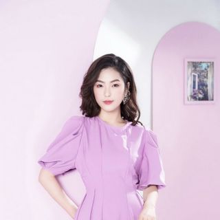 ĐẦM XẾP LY TAY NGẮN DÚN