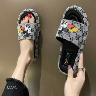 Dép bản quai ngang Mickey 3p đẹp xuất sắc thoải mái êm chân