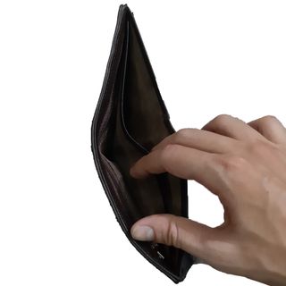 Ví Nam Ngang, Bóp Nam Da Cá Sấu Thật Tiến Công Màu Nâu - TCN1106