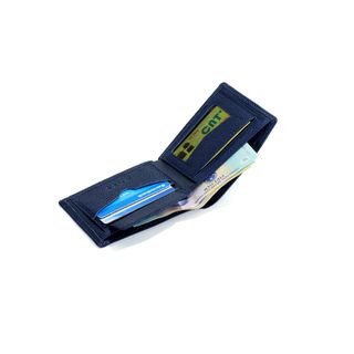 Ví nam da bò CNT VN009 cao cấp Xanh Lavi