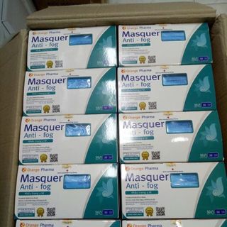 combo 50 khẩu trang masquer anti-fog giấy kk