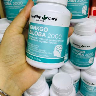 VIÊN BỔ NÃO GINKGO BILOBA 2000 - ÚC 100 VIÊN- mẫu mới