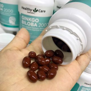 VIÊN BỔ NÃO GINKGO BILOBA 2000 - ÚC 100 VIÊN- mẫu mới