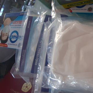 Khẩu trang vải kháng khuẩn ngân khánh( bịch 10 cái)