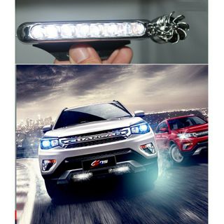 Combo 2 đèn led năng lượng gió trang trí xe ô tô