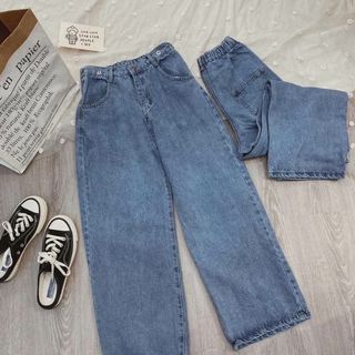 Quần jeans suông