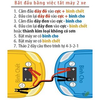 Dây câu bình acquy ô tô cao cấp