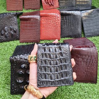 Ví Nam Ngang Da Cá Sấu - Mặt - Giá Xưởng