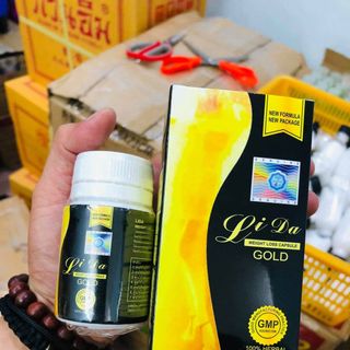 Giảm cân LIDA GOLD Thái Lan 30 viên / hộp nhựa ( mẫu mới)