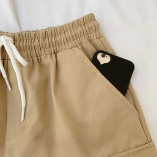 Quần kaki lửng có khoá