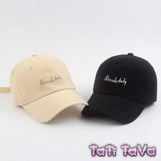 [HÀNG ĐẸP]Mũ Nón lưỡi trai thêu Absolutely Tatitava