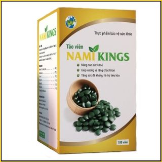 Tảo Spirulina viên đặc biệt Nami Kings – Hộp 200 viên giá sỉ​, giá bán buôn
