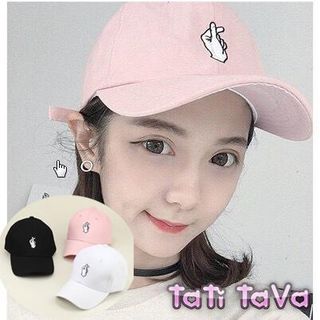 [HÀNG ĐẸP] Mũ Nón lưỡi trai Nam nữ thêu bắn tim Tatitava