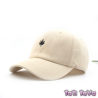 [ ] MŨ NÓN LƯỠI TRAI THÊU LÁ PHONG Tatitava