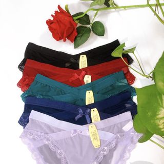 QUẦN LÓT NỮ LƯNG CHÉO- QUẦN LƯỚI LƯNG CHÉO NƠ 5779