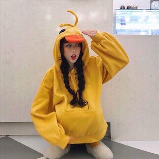 Áo hoodie nỉ mỏ vịt