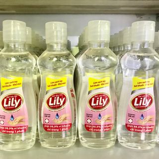 Gel rửa tay diệt khuẩn Lily 150ml